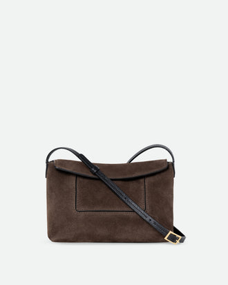 Penelope Slouch Mini - Palissander Suede