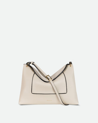 Penelope Slouch Bag - Beige Crust