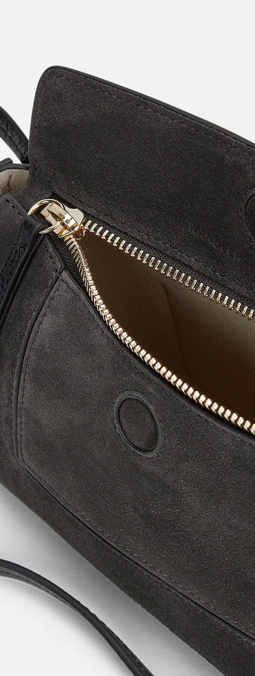 Penelope Slouch Mini - Space Suede