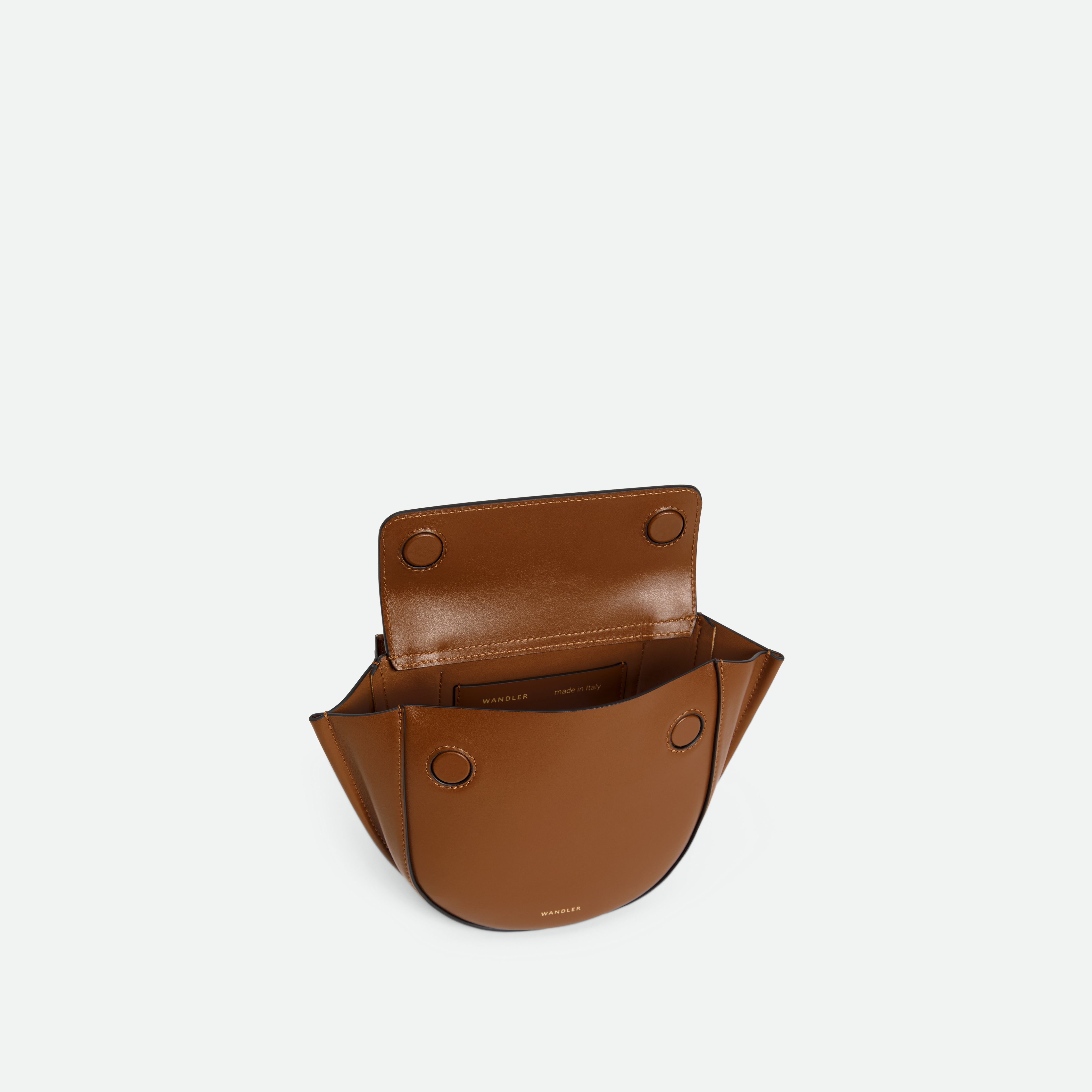 WANDLERのアイコンバッグ「HORTENSIA」 Hortensia Bag Piccola - Tabacco Lizzard – Wandler.com