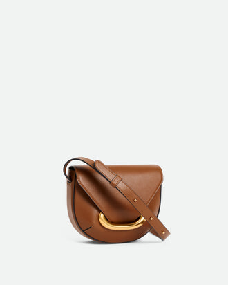 Veneto Crossbody Small - Saddle