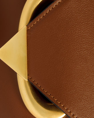 Veneto Crossbody Small - Saddle