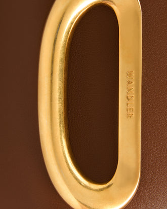 Veneto Crossbody Small - Saddle