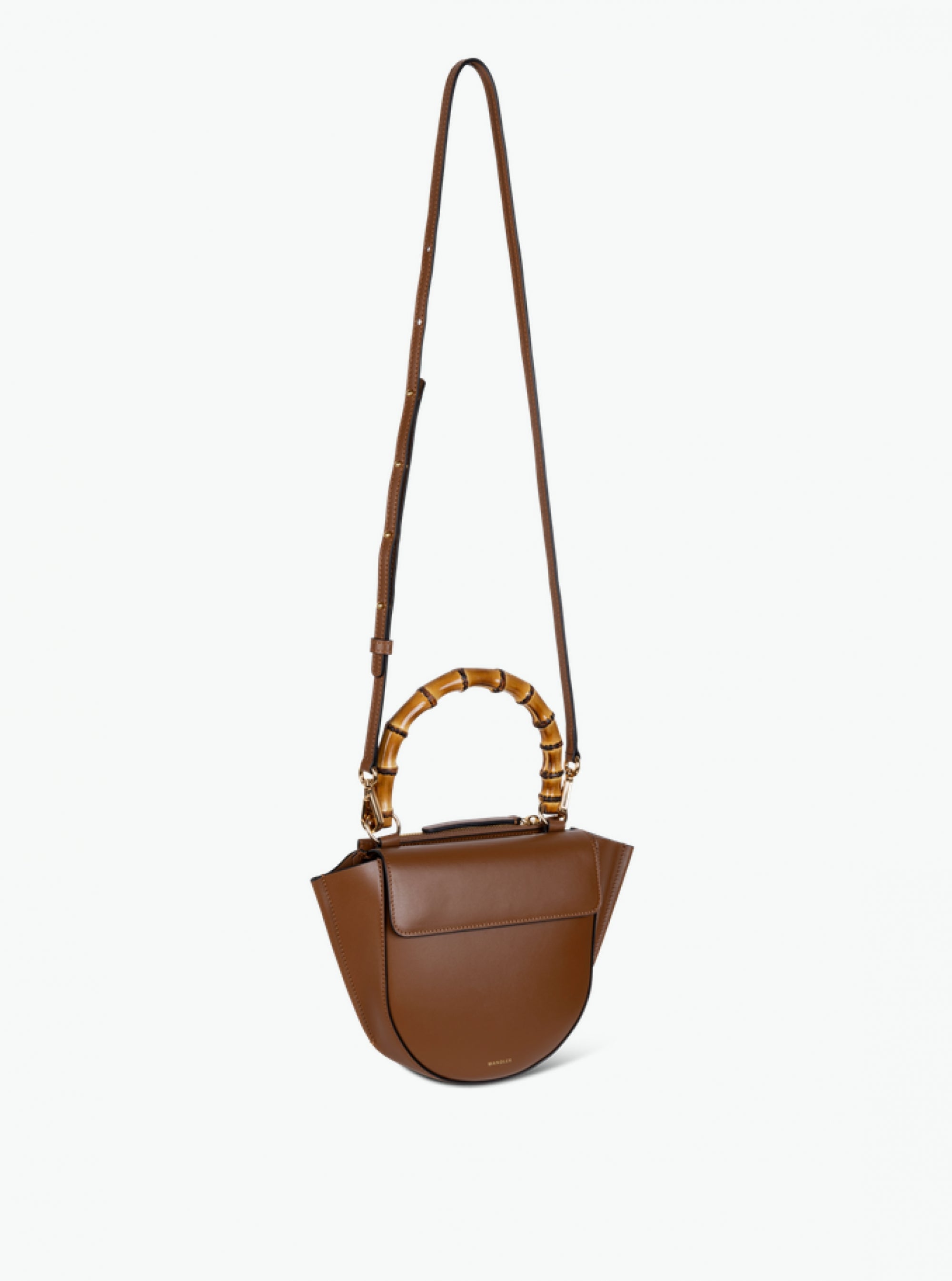 Hortensia Bag Mini - Saddle / Bamboo