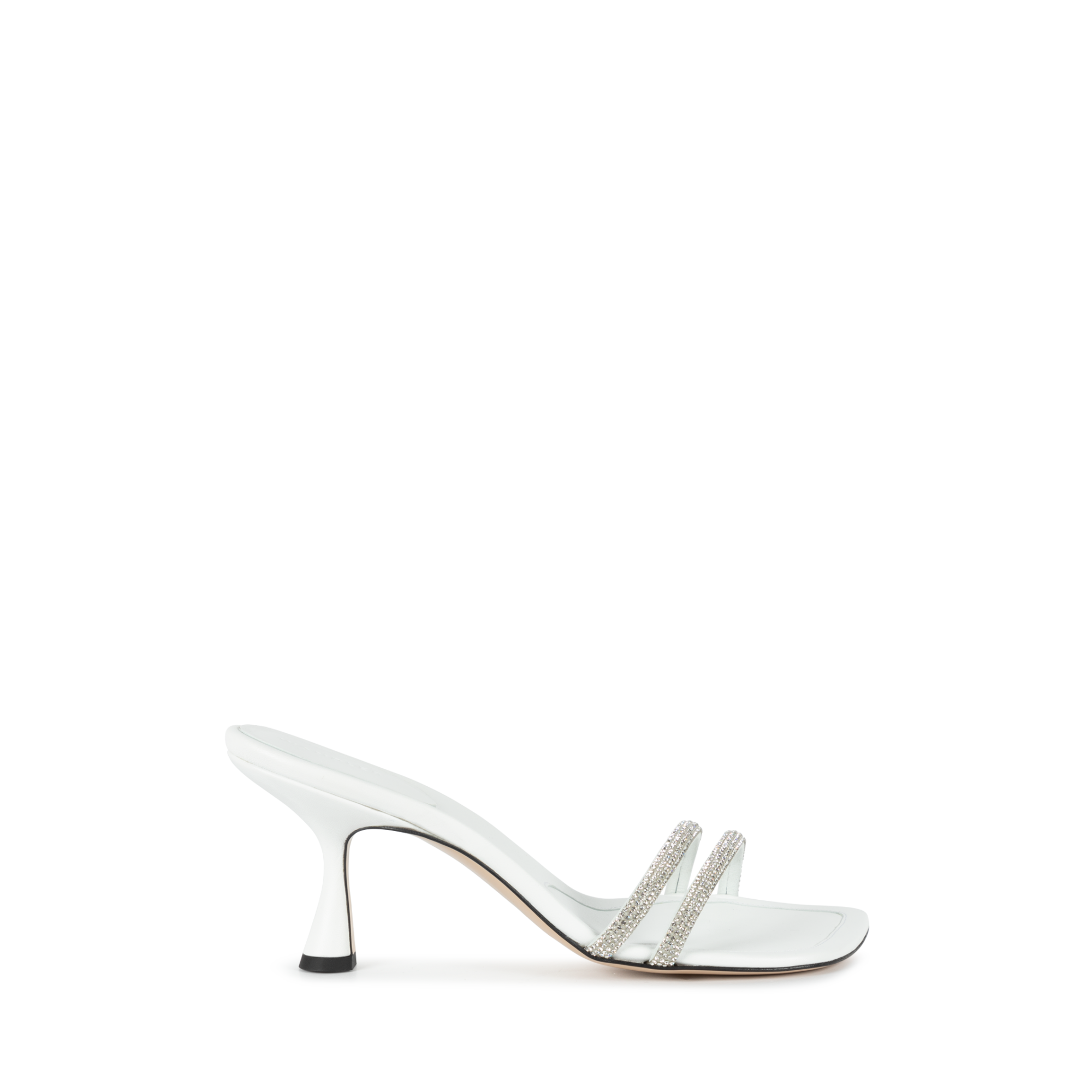 Julio Strass Sandal - White