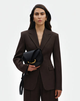 Veneto Crossbody Bag - Black