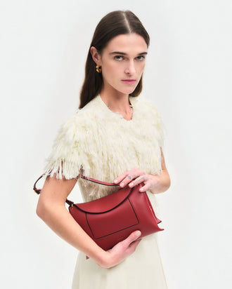 Penelope Slouch Bag - Scarlet Crust