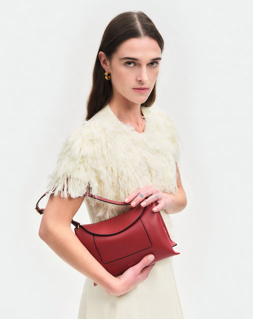 Penelope Slouch Bag - Scarlet Crust