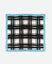 Silk Scarf 65 x 65 - Sky Check