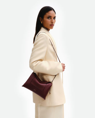 Penelope Slouch Bag - Acai Crust