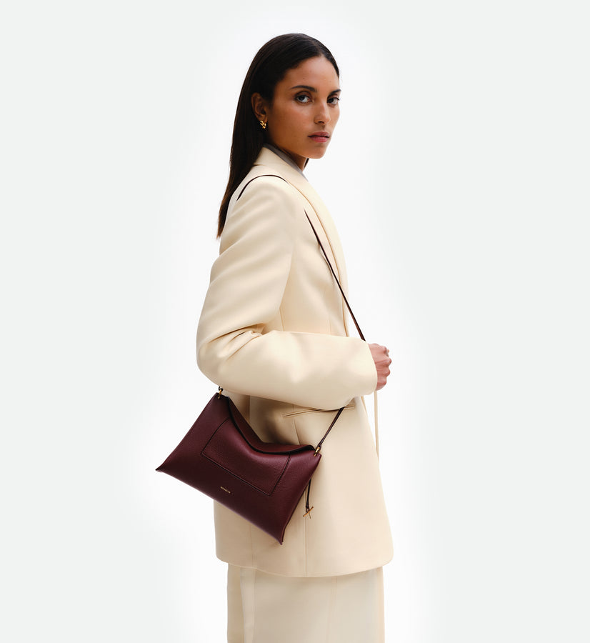 Penelope Slouch Bag - Acai Crust