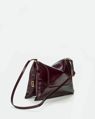 Penelope Slouch Bag - Oxblood Glaze