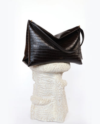 Penelope Tote - Soil Croco