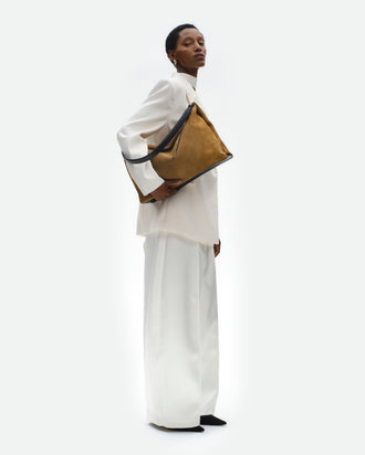 Penelope Tote - Tabacco Suede