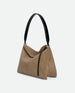 Penelope Tote Small - Tabacco Suede / Black