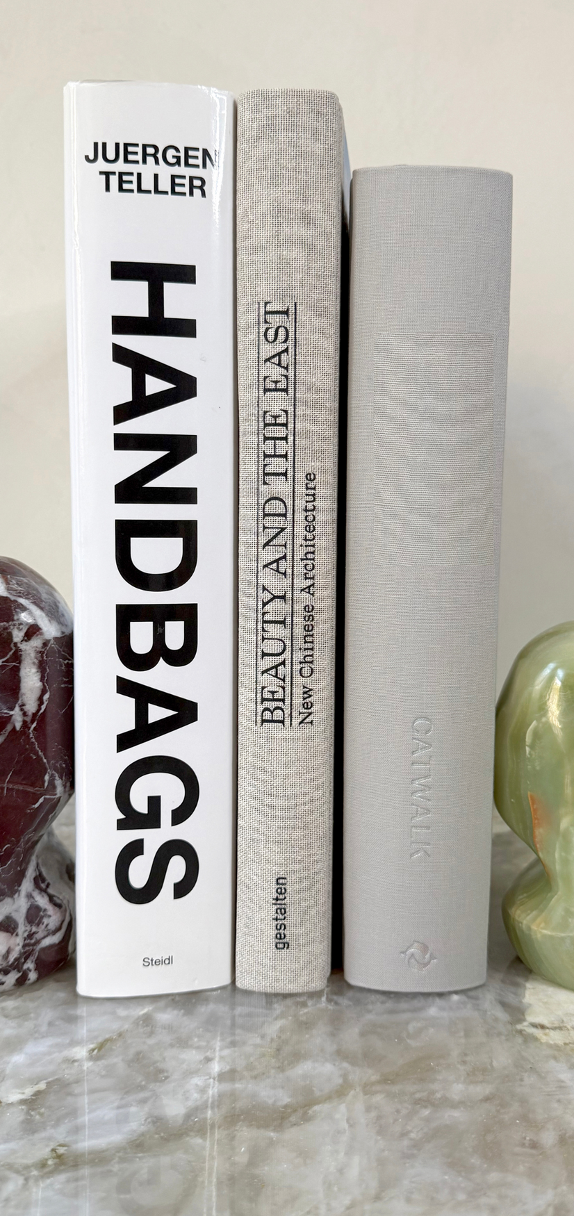 Peanut Bookends - Amarena / Verde