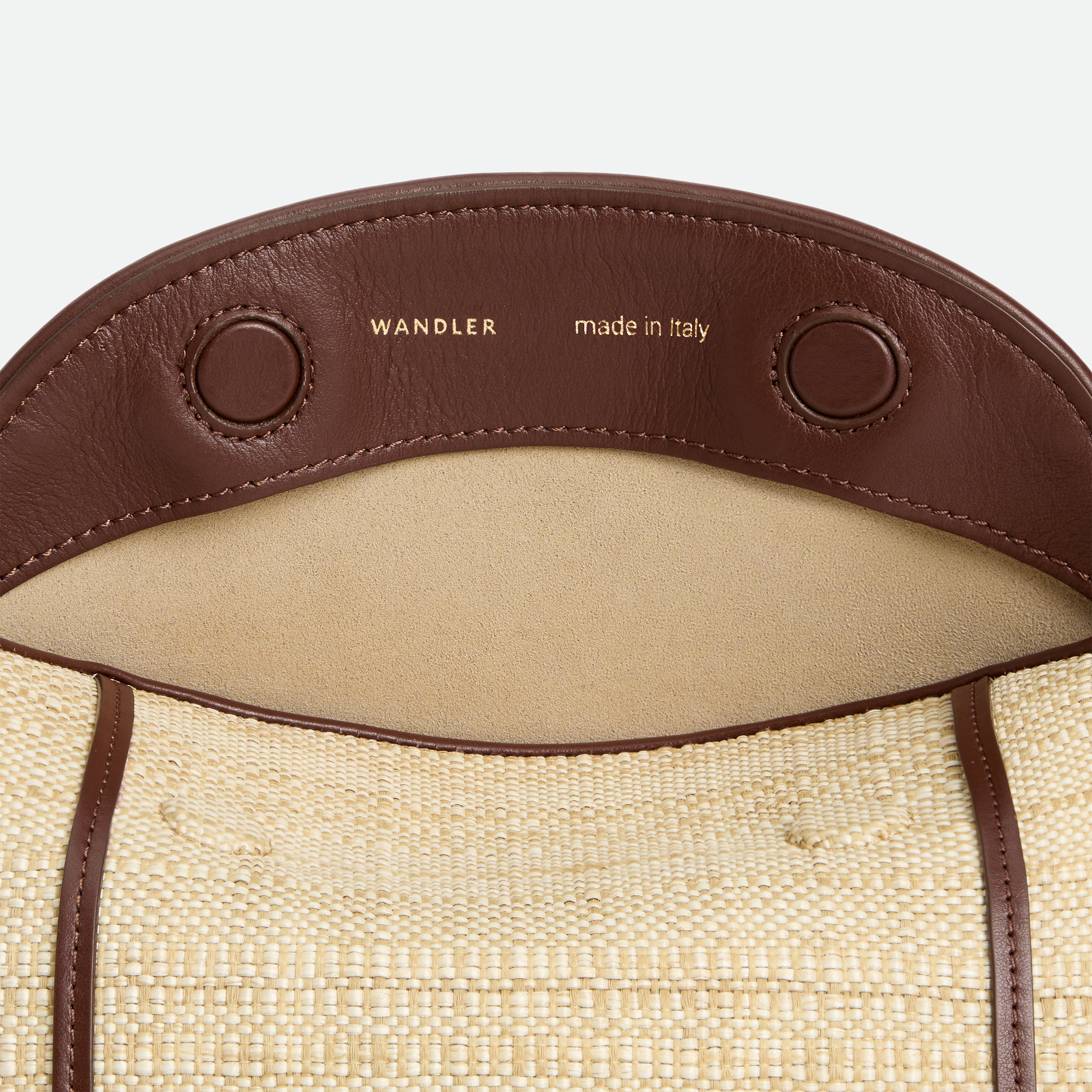 Penelope Slouch Bag Raffia - Beige Raffia – Wandler.com