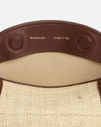 Penelope Slouch Bag - Beige Raffia