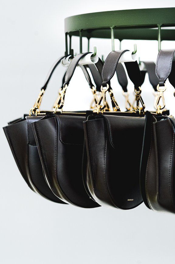 Bag Charm Letter - M - Bordeaux Python – Wandler.com