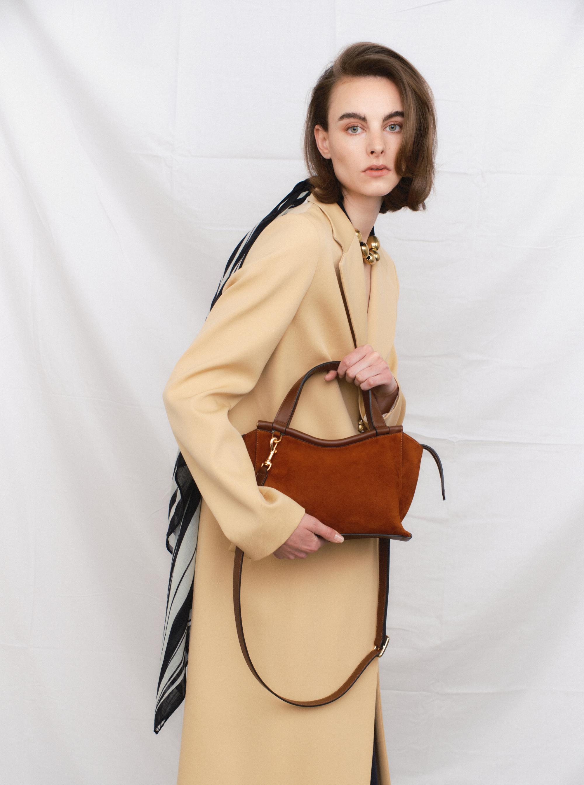 Ida Bag - Tan Suede