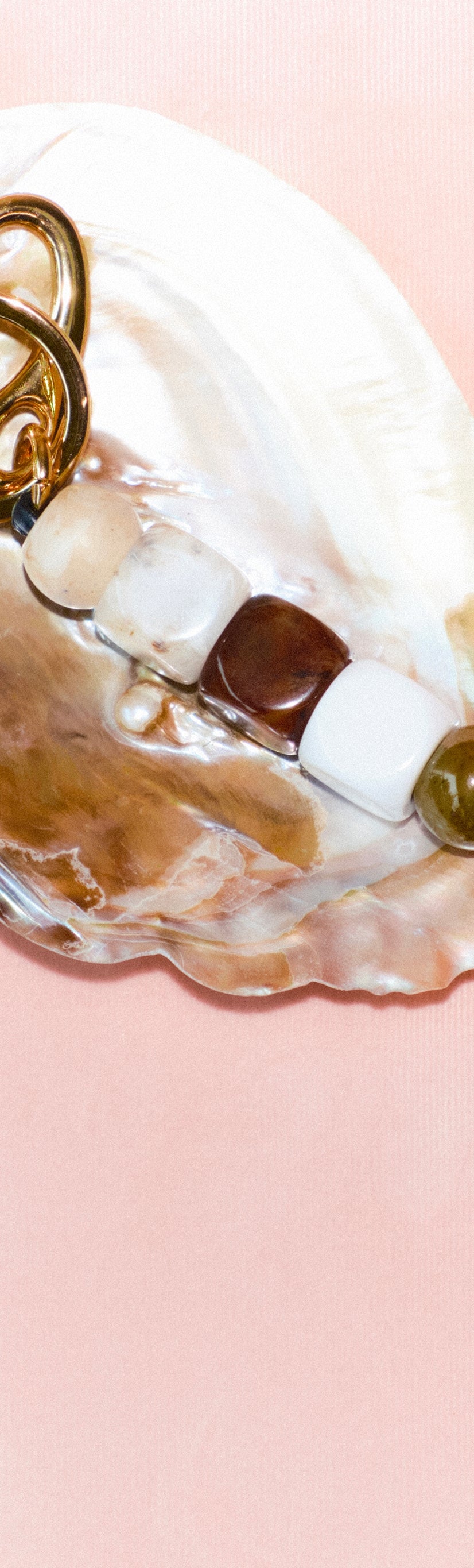 Bag Charm Beads - Marble Mix