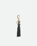 Wandler Bag Charm Olive Tassel, front view.