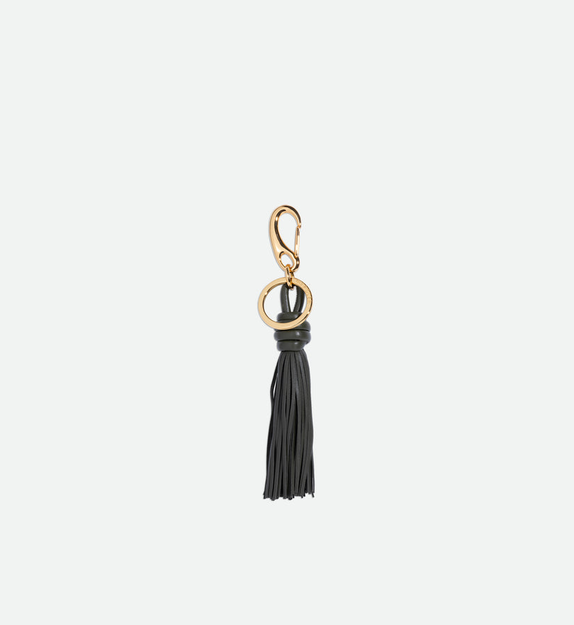 Bag Charm Tassel - Olive