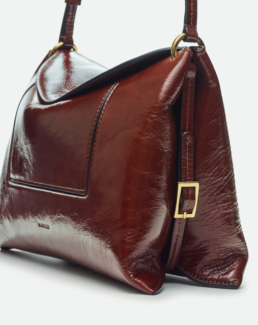 Penelope Slouch Bag - Chestnut Glaze