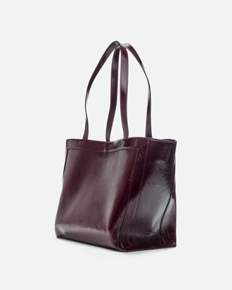Ida Tote Medium - Oxblood Glaze