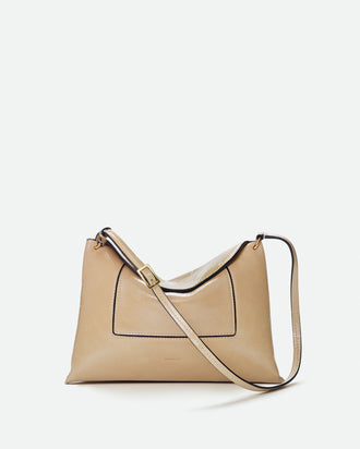 Penelope Slouch Bag - Sand Glaze