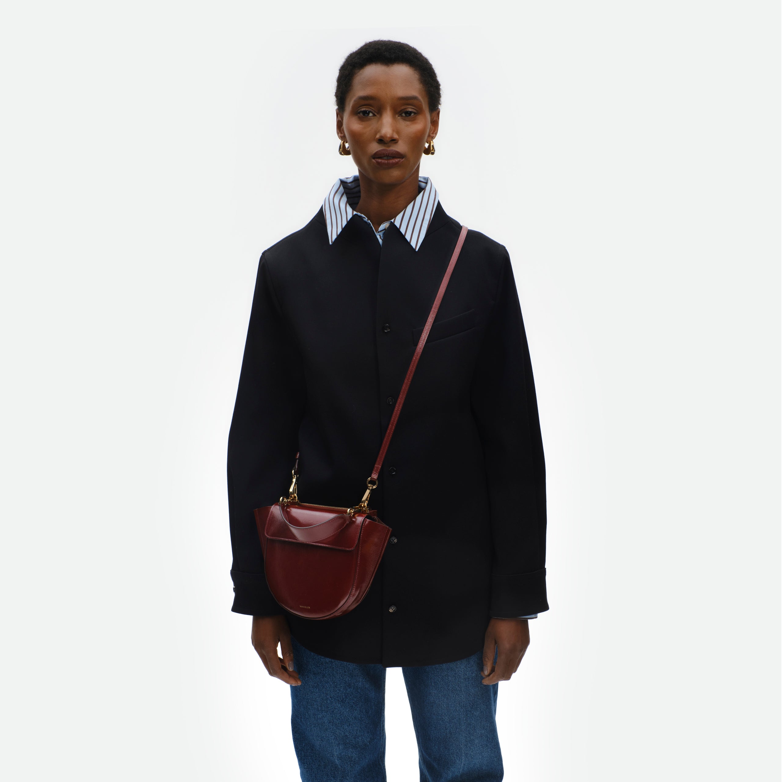 Hortensia Bag Mini - Ruby Glaze – Wandler.com