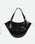 Hortensia Slouch Tote - Black Glaze