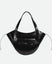 Hortensia Slouch Tote - Black Glaze