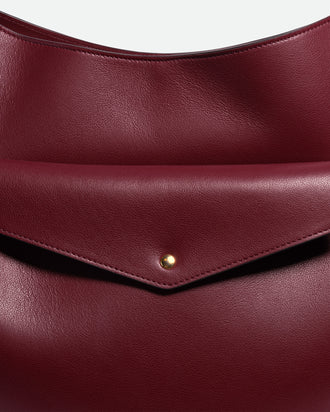 Hortensia Slouch Tote - Bordeaux