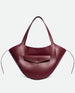 Hortensia Slouch Tote - Bordeaux