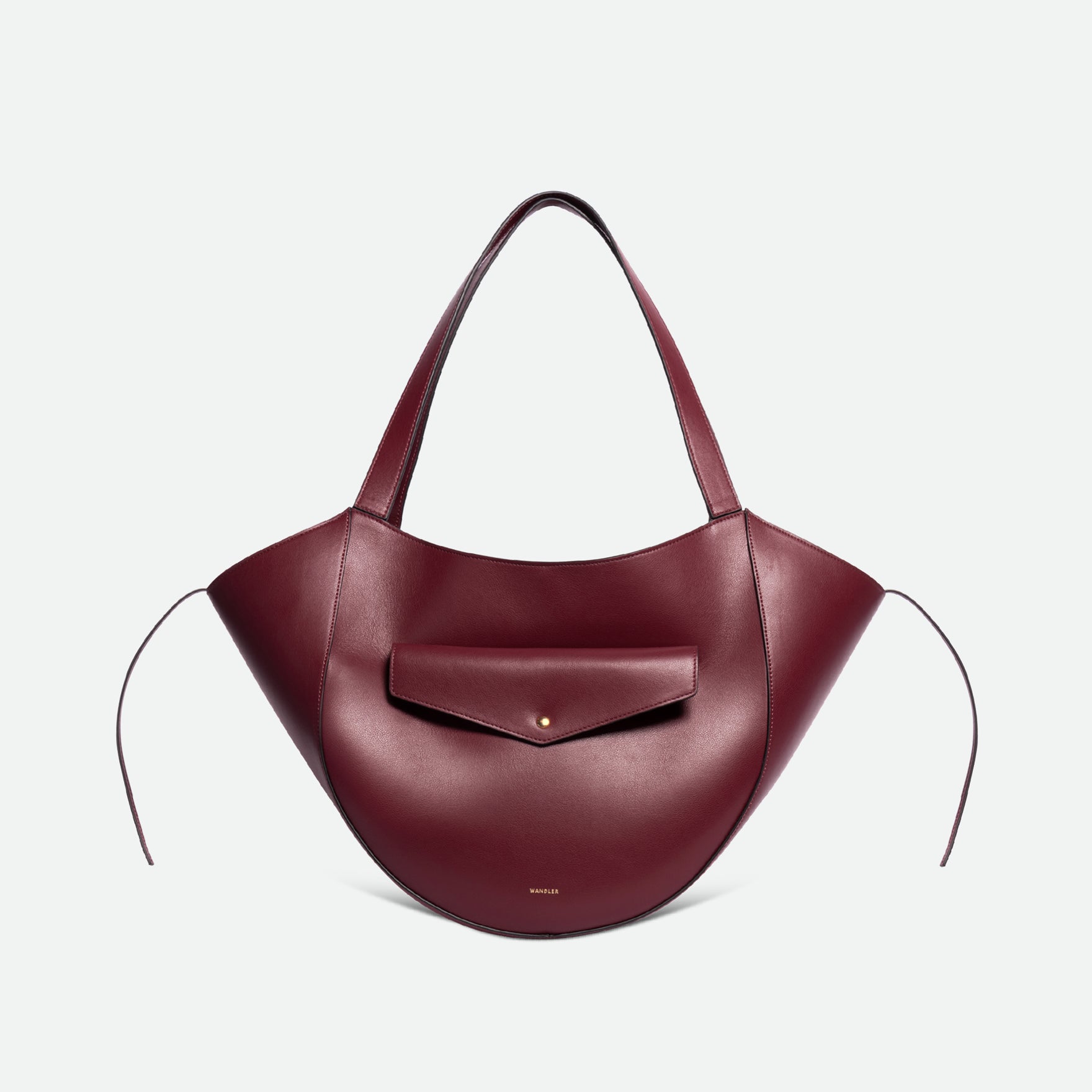 Hortensia Slouch Tote - Bordeaux