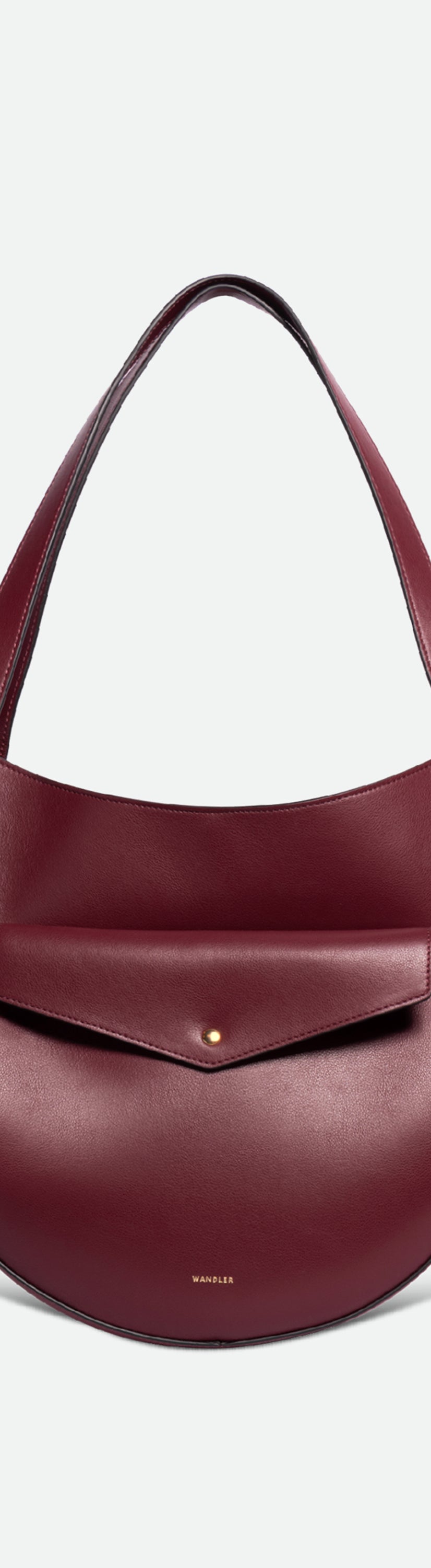 Hortensia Slouch Tote - Bordeaux