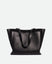 Ida Tote Medium - Black / Black Suede