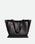 Ida Tote Medium - Black / Black Suede