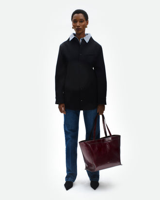 Ida Tote Medium - Oxblood Glaze