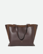 Ida Tote Medium - Palissander / Palissander Suede