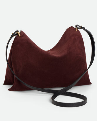 Penelope Tote Small - Acai Suede / Black