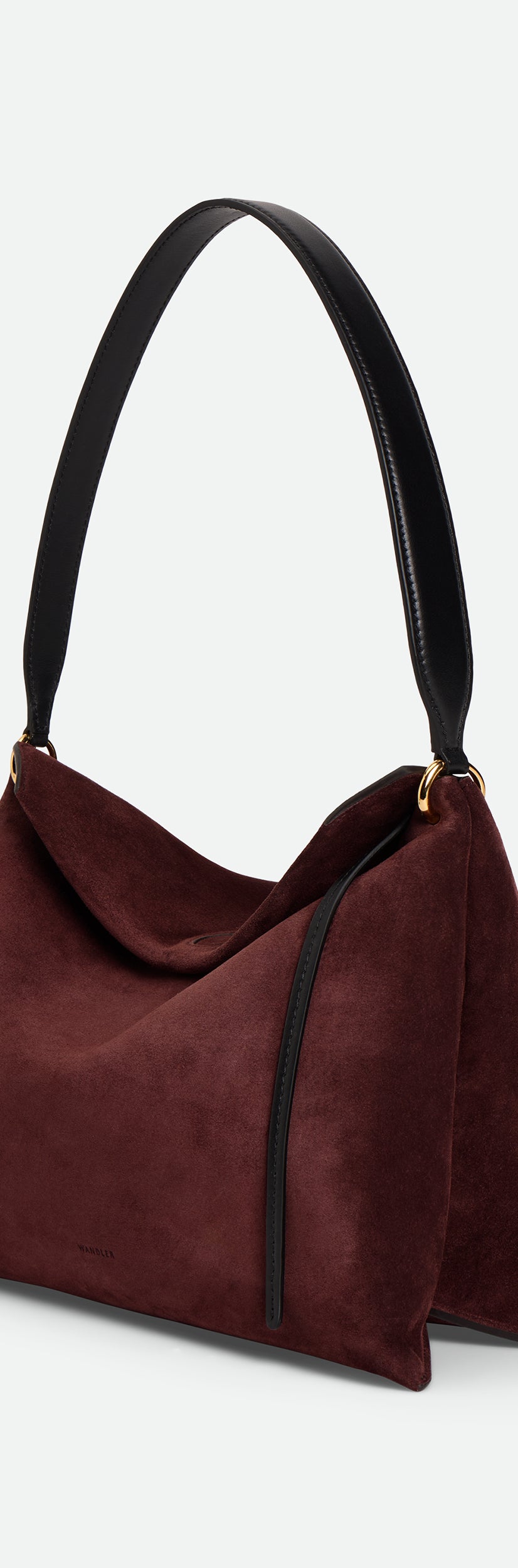 Penelope Tote Small - Acai Suede / Black