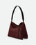 Penelope Tote Small - Acai Suede / Black