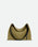 Penelope Tote Small - Khaki Suede / Black