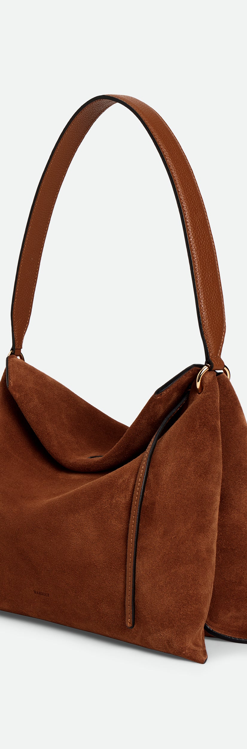 Penelope Tote Small - Saddle Suede