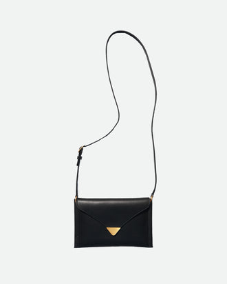 Veneto Envelope Crossbody - Black