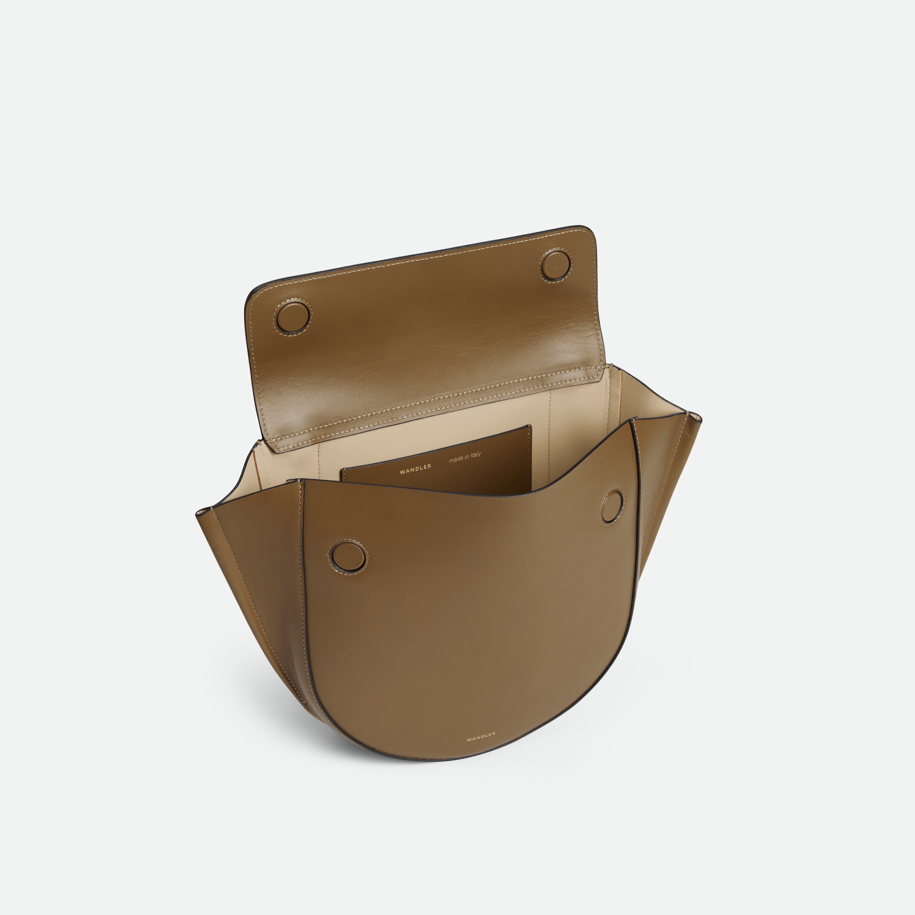 WANDLER ワンドラーホルテンシア ミディアム(ブラウン) Hortensia Bag Medium – Wandler.com