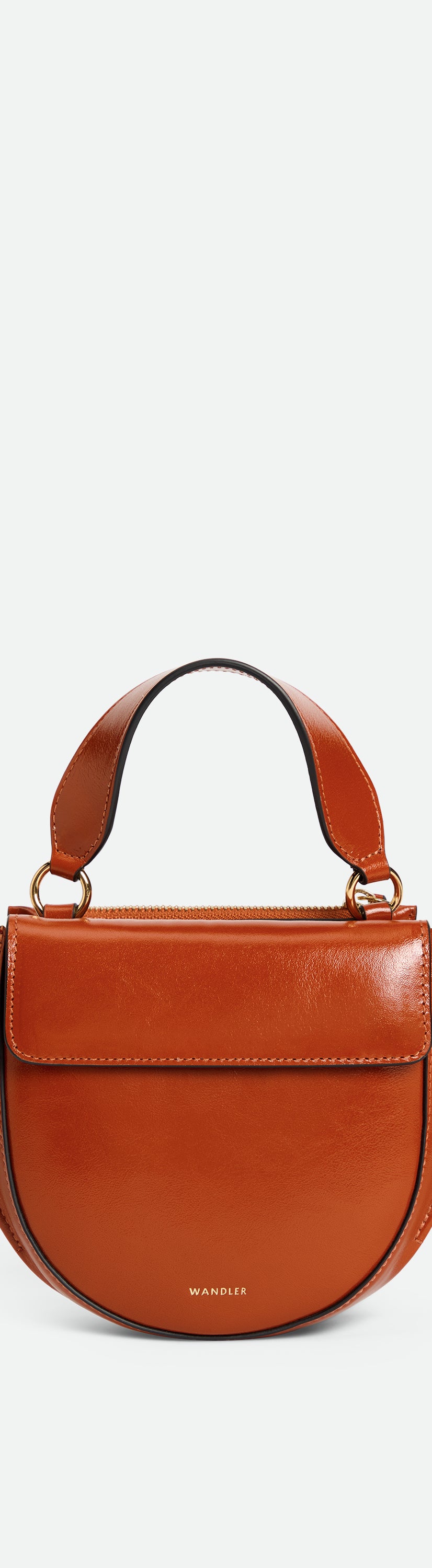 Hortensia Bag Piccola - Carrot Glaze