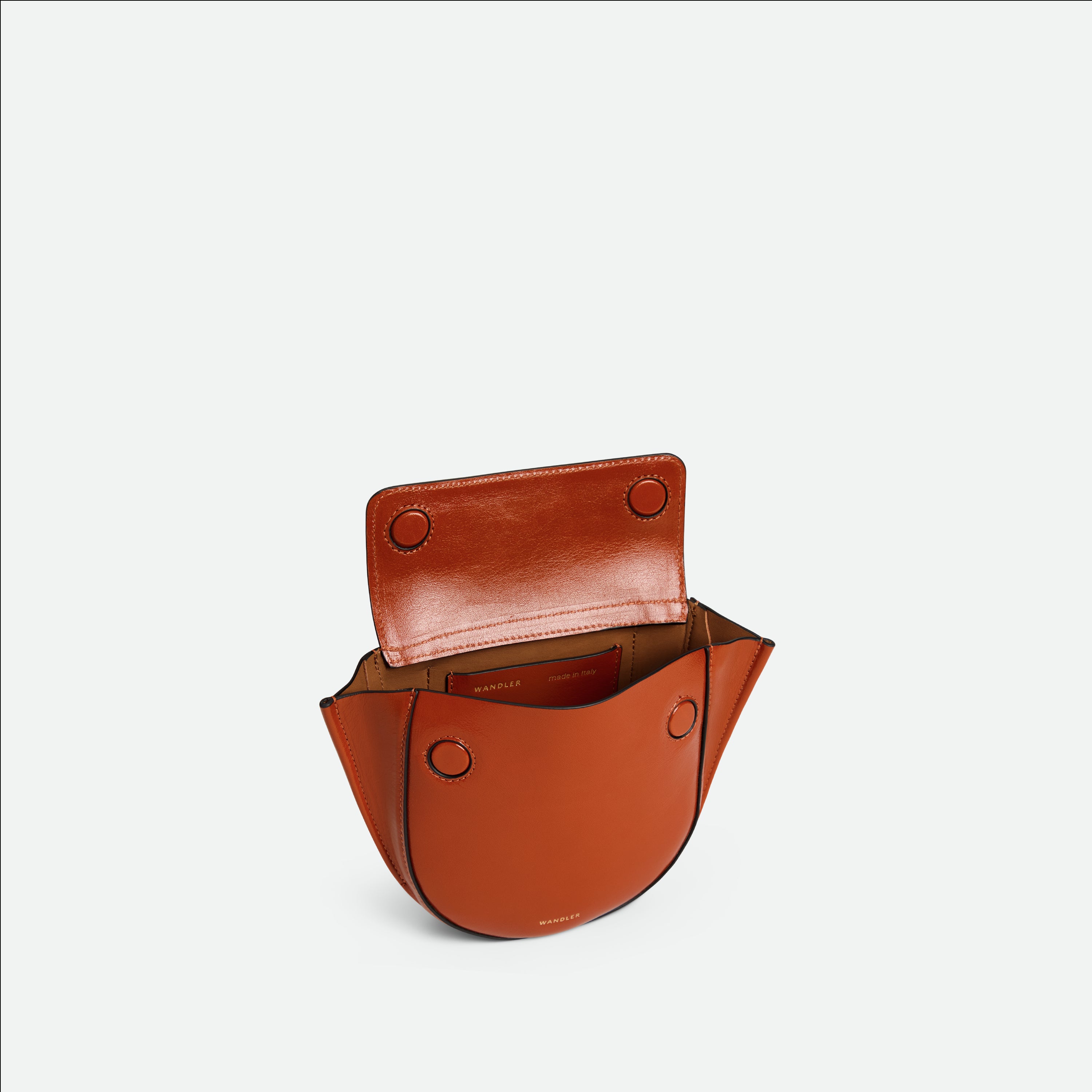 Wandler Hortensia Bag Piccola - Carrot Glaze – Wandler.com